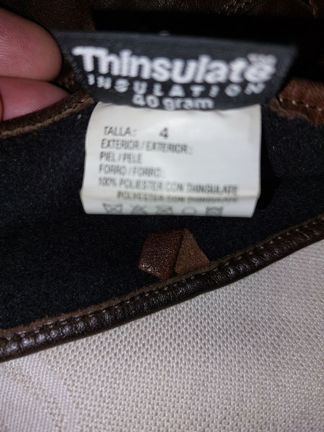 Guantes de piel hombre