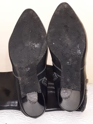 Botas altas talla especial 37