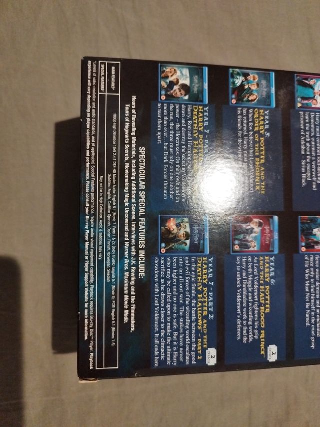 Harry Potter Bluray