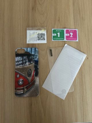 Funda y cristal iPhone 7/8/SE