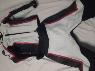 Traje moto mujer