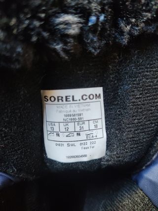 Botas nieve Sorel talla 31