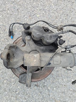 Amortiguador Pinza y disco de freno