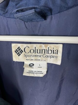 Chaqueta Columbia Vintage Cortavientos Oversize