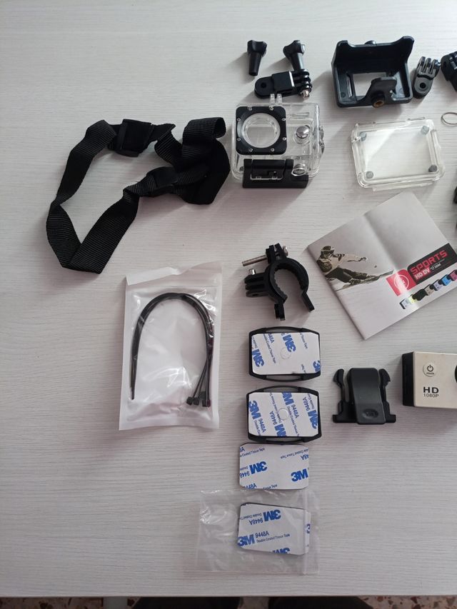 Cámara acción resistente al agua