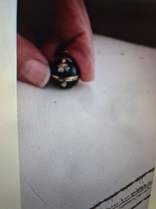 Reloj de collar de colgante antiguo cuerda