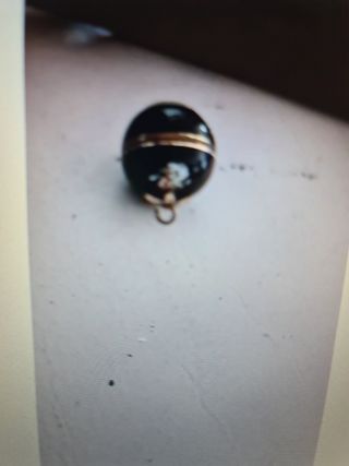 Reloj de collar de colgante antiguo cuerda