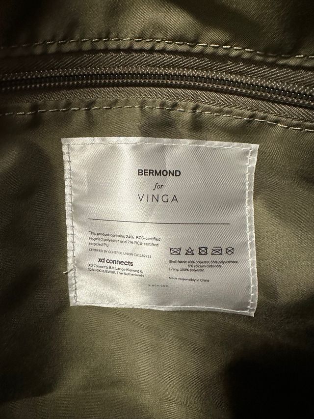 Borsone VINGA Bermond RCS nuovo con cartellino!