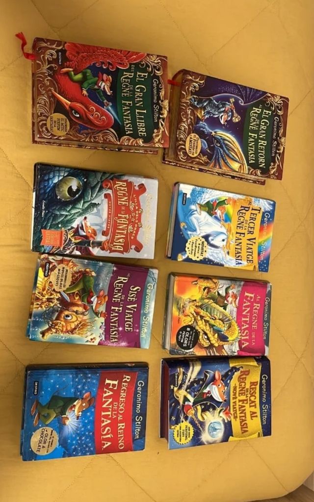 Libros infantiles Gerónimo Stilton aventura