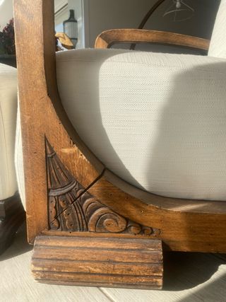 Butaca con reposapies