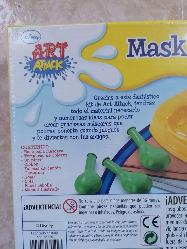 Attacco con maschera, +8 Crea maschere