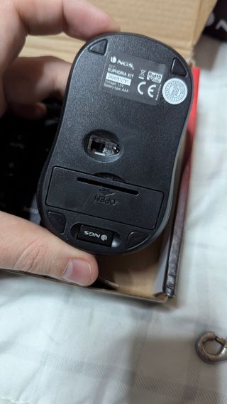 Teclado y ratón inalámbricos NGS