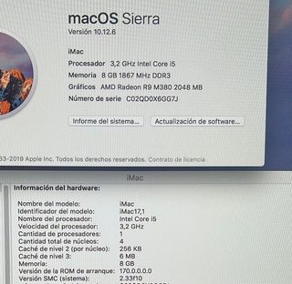 i Mac Apple Retina 5K, 27 pulgadas