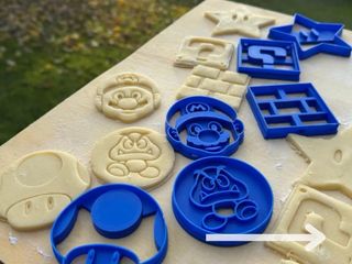 Super Mario Bros molde galletas