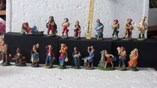 STATUINE PRESEPE GESSO 