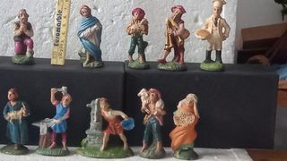 STATUINE PRESEPE GESSO 