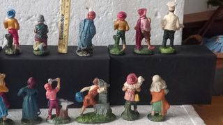 STATUINE PRESEPE GESSO 