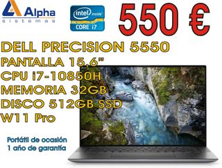 Portatile Dell Precision 5550