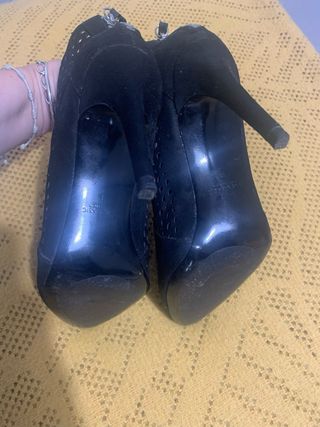 Botines tacón
