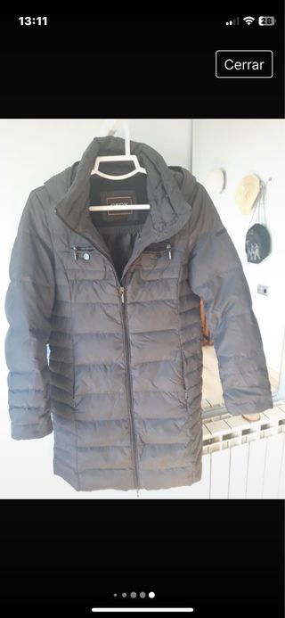 Plumas GEOX mujer gris talla S