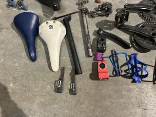 Lote piezas bici