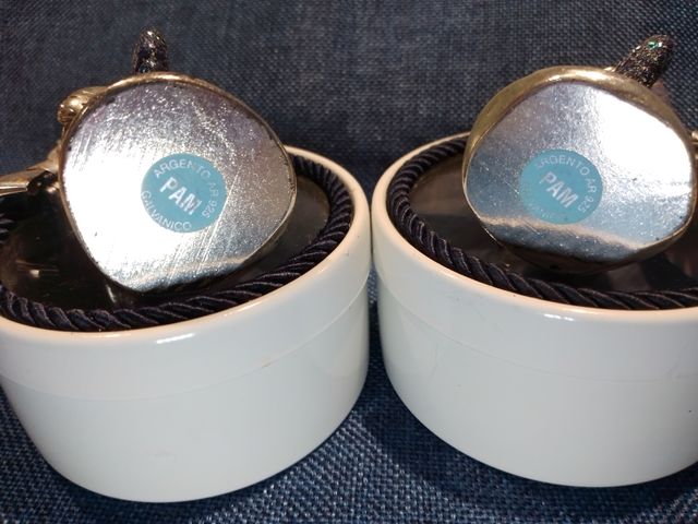 Coppia angioletti cantori argento