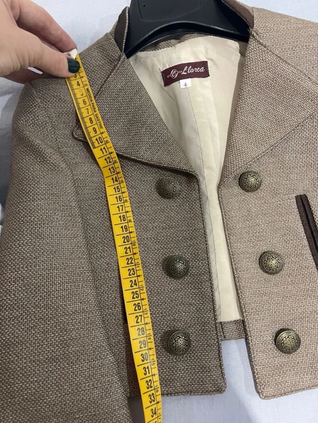 Traje fallero saragüell 4 años