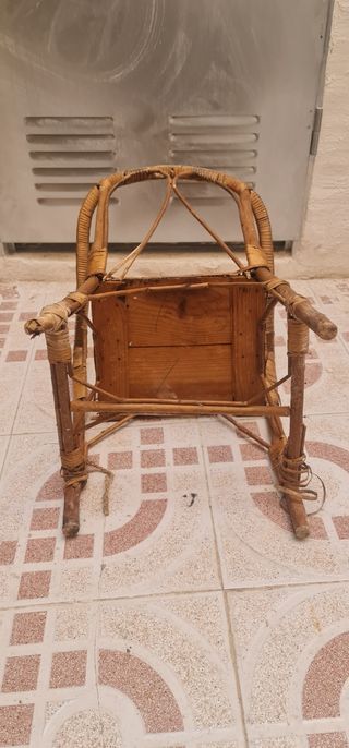 Silla de mimbre
