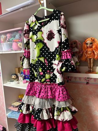 Vestido flamenca niña