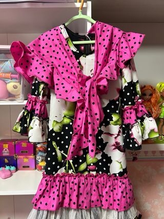 Vestido flamenca niña