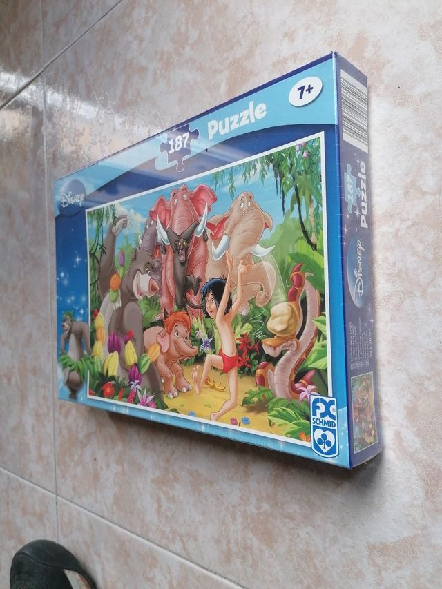 Nuovo puzzle da 187 pezzi Il libro della giungla