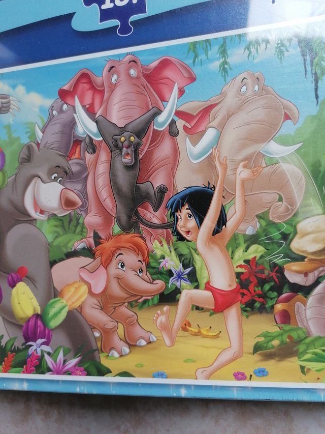 Nuovo puzzle da 187 pezzi Il libro della giungla