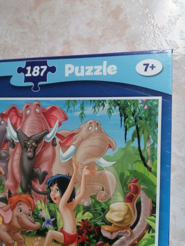 Nuovo puzzle da 187 pezzi Il libro della giungla