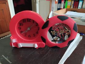 orologio con  portafoto mobile Milan in scatola