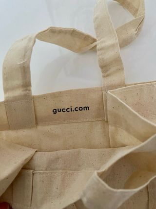 Borsa in cotone Gucci