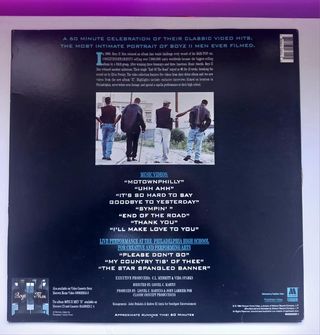 Laserdisc Laser disc Boyz II Men