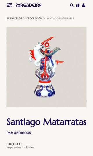 Figura Cerámica de Sagardelos