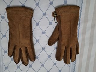 Guantes de gamuza