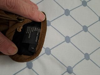Guantes de gamuza
