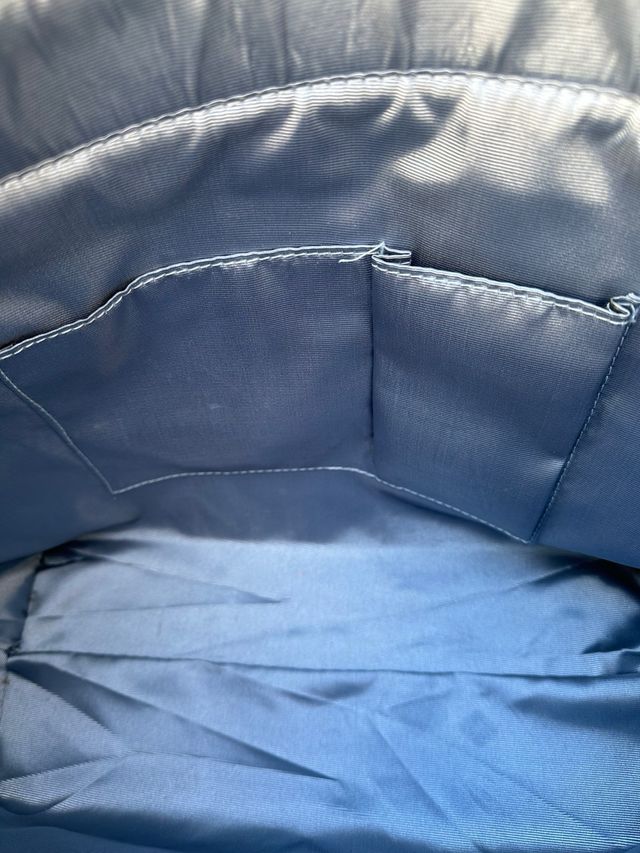 Bolso azul grisáceo marca Carpisa