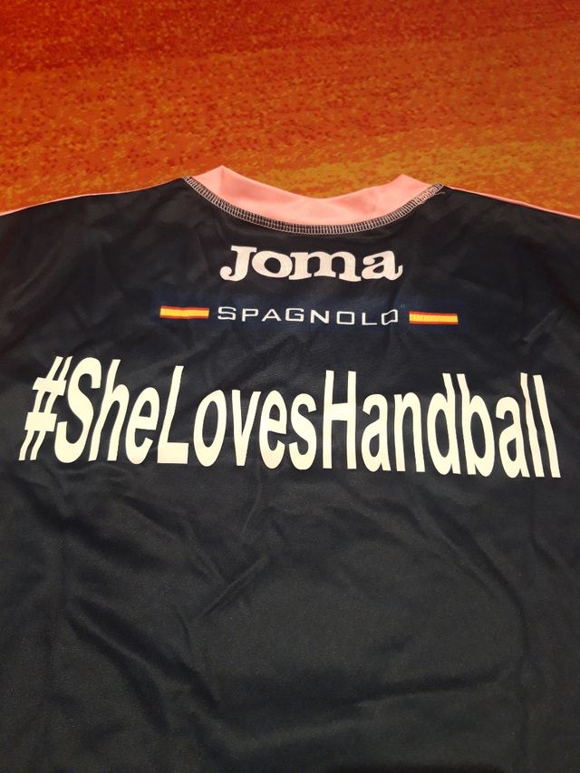 Camiseta balonmano españa match worn xl