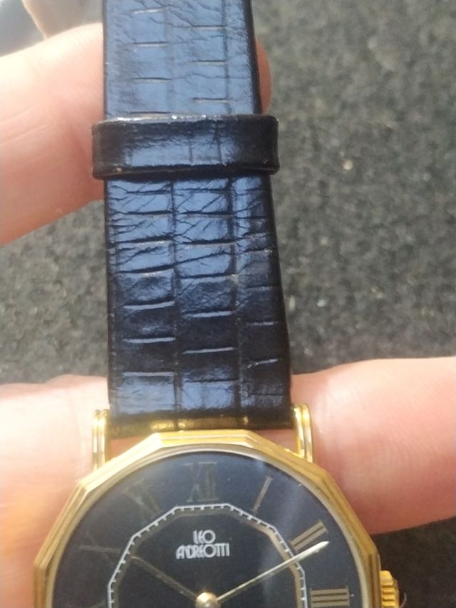 Reloj chapado oro Leo Andreotti