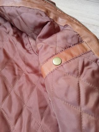 Chaqueta bomber cuero
