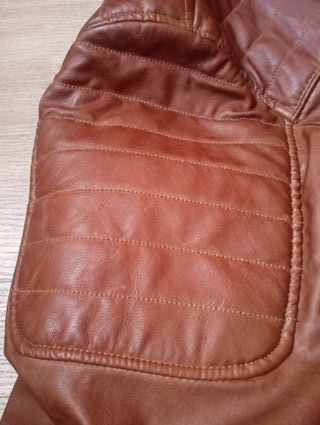 Chaqueta bomber cuero