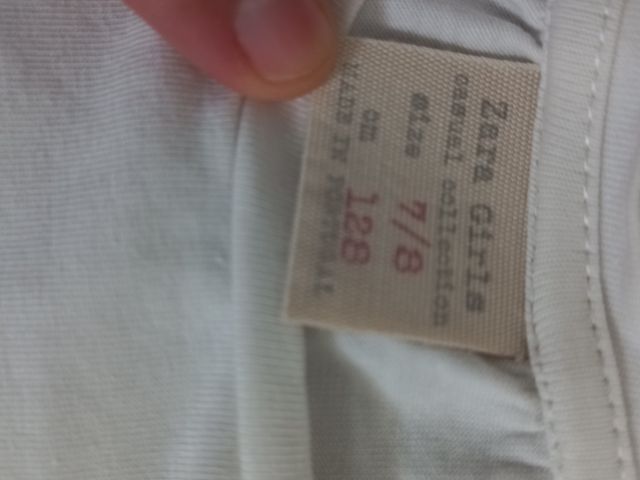 Bermuda y camiseta  T. 7/8 Zara