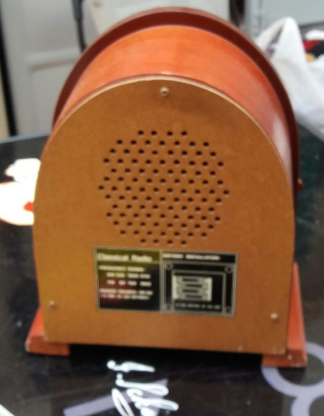 RADIO DE MADERA
