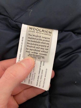 Giubbotto woolrich