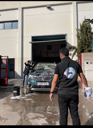 Lavado de coches a mano