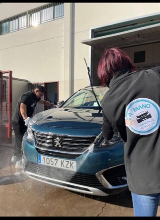 Lavado de coches a mano