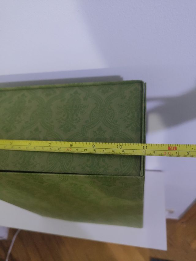 CAJA GUCCI VERDE FLORAR